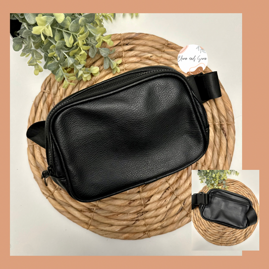 Faux Beca Fanny Bag