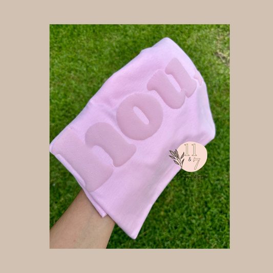 Hou Puff (Light Pink w/Light Pink)