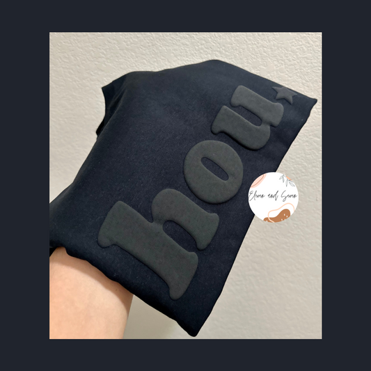 Hou Puff /Black w/Black)