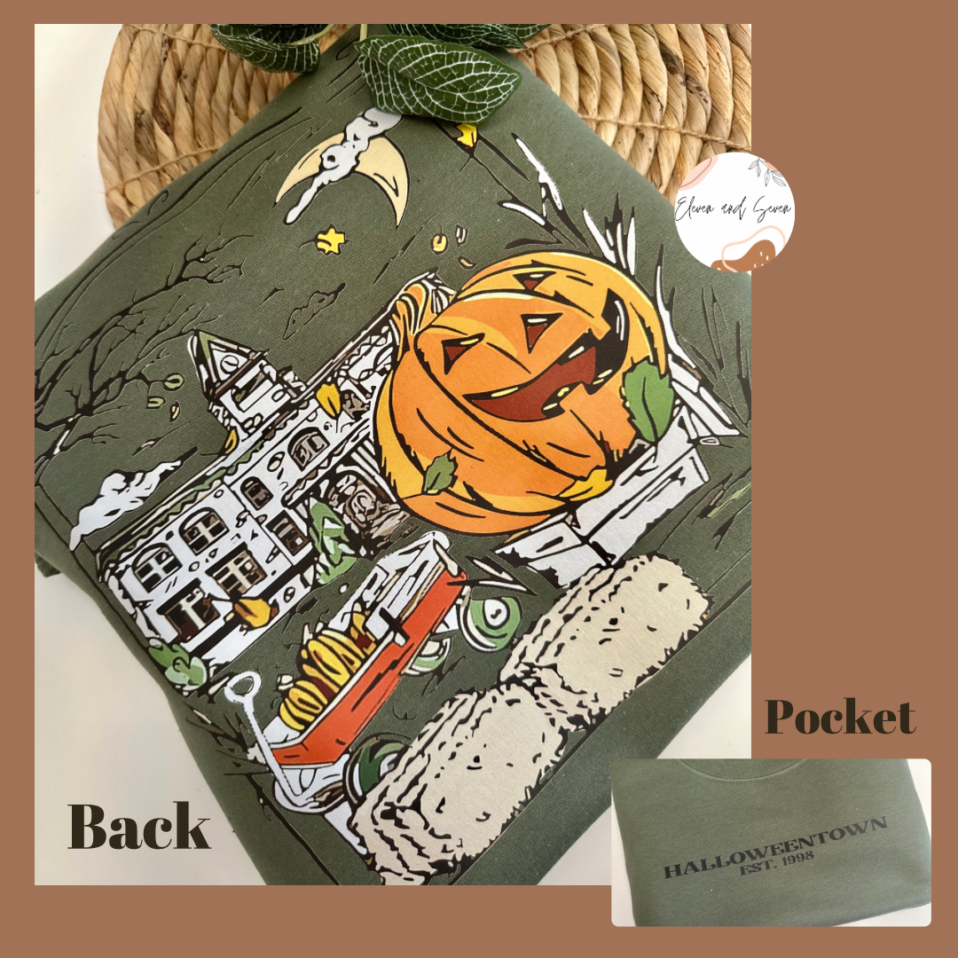 Halloween town (Front w/back)