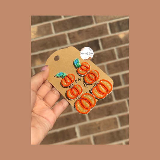 Pumpkin Tier Earrings