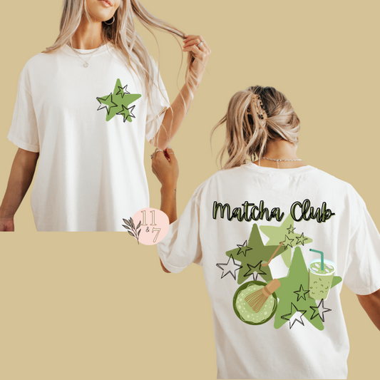 Matcha Club (Front/Back)