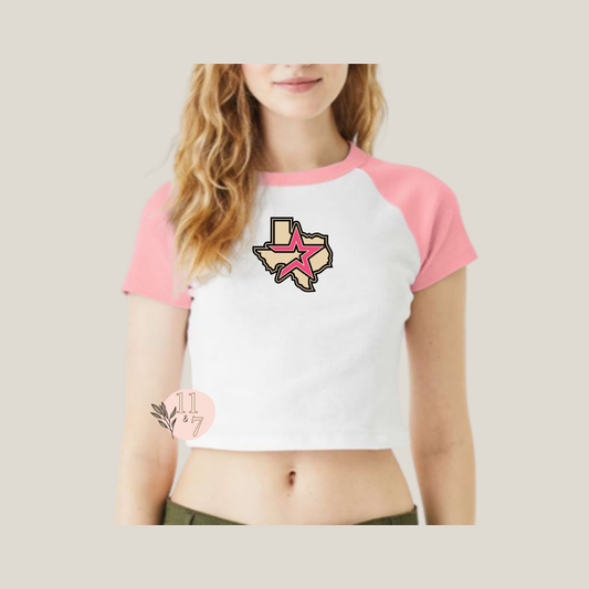 Tx Astros Baby Tee #1