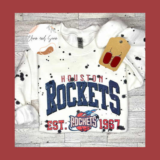 Rockets retro (black splatter)